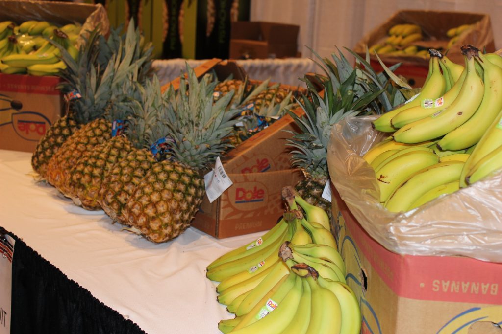 produce at trade show