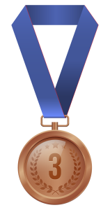 3rd place medal