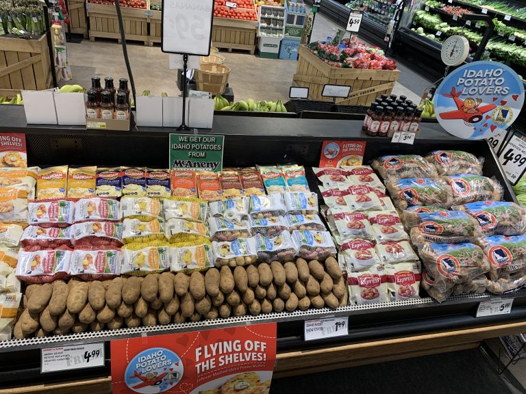 Potato display