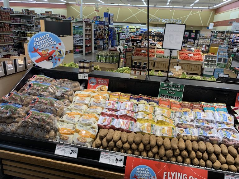 Potato display