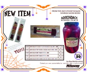 Adirondack New Items
