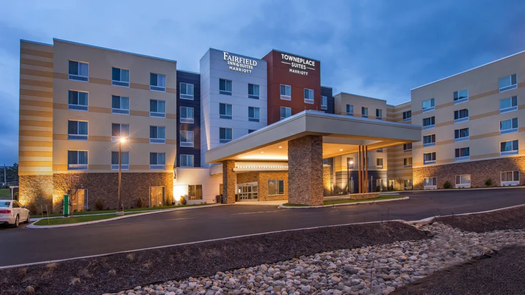 Photo of the outside of fairfield hotel located in Altoona, pa